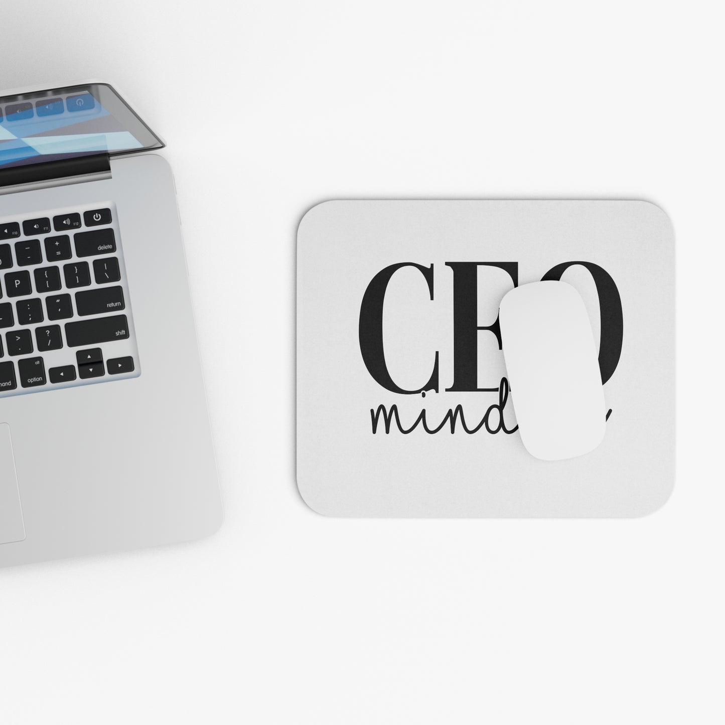 CEO Mindset Mouse Pad — Motivational Desk Mat for Entrepreneurs