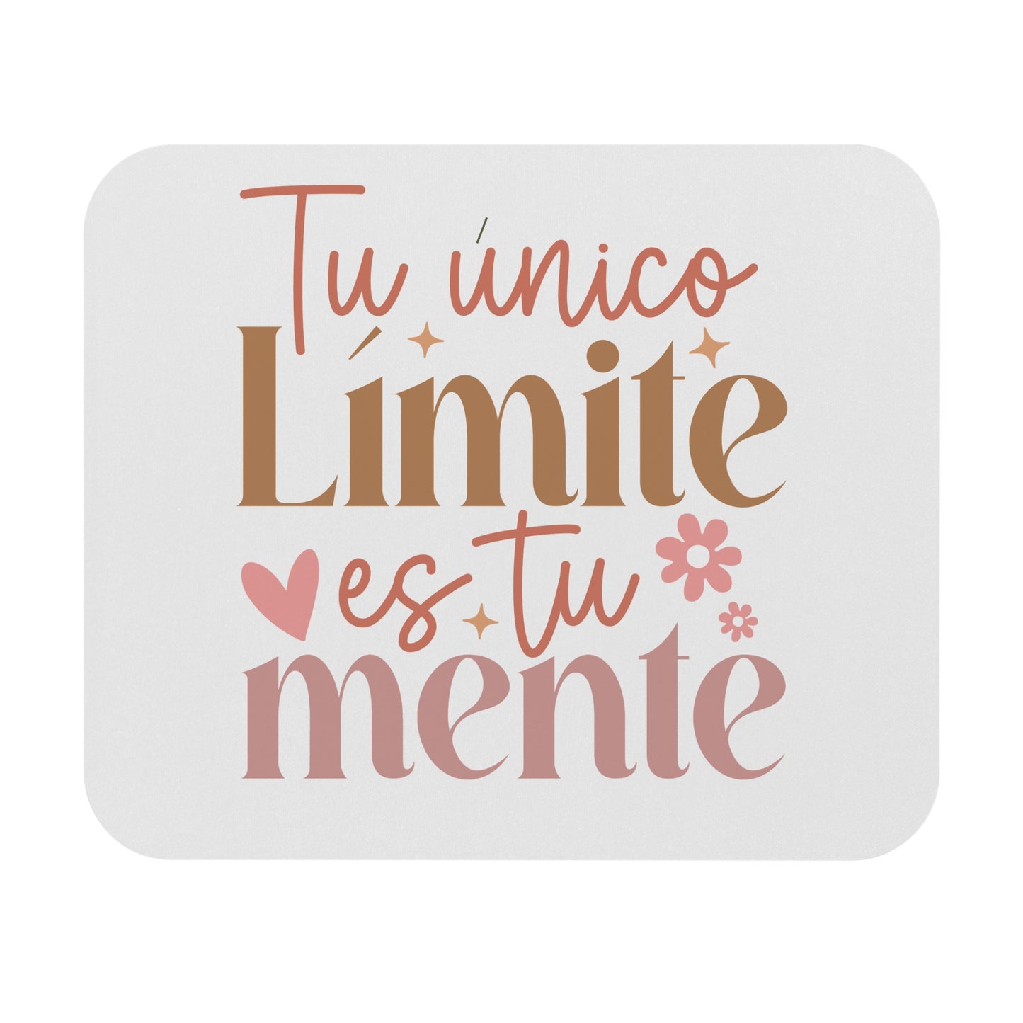 Mouse Pad — "Tu único límite es tu mente" Motivational Spanish Desk Mat