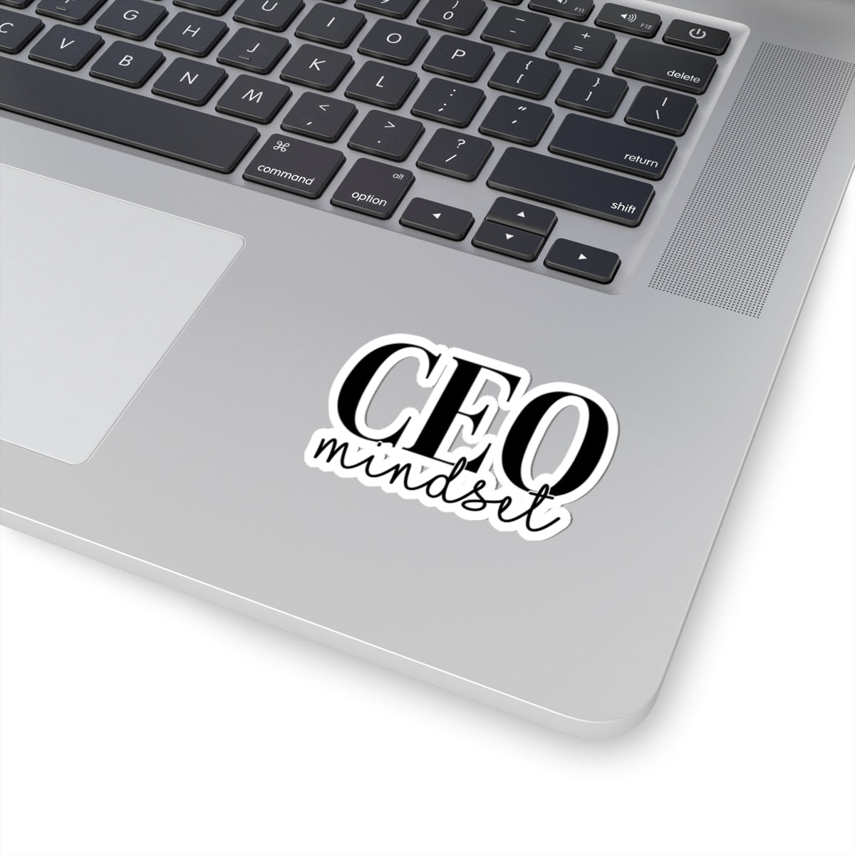 CEO Mindset Sticker — Empowerment Laptop Vinyl Kiss-Cut