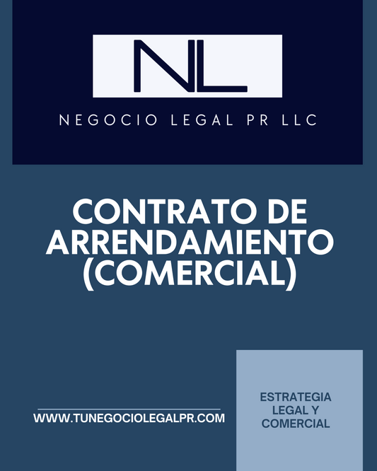 Contrato de Arrendamiento de Propiedad Comercial